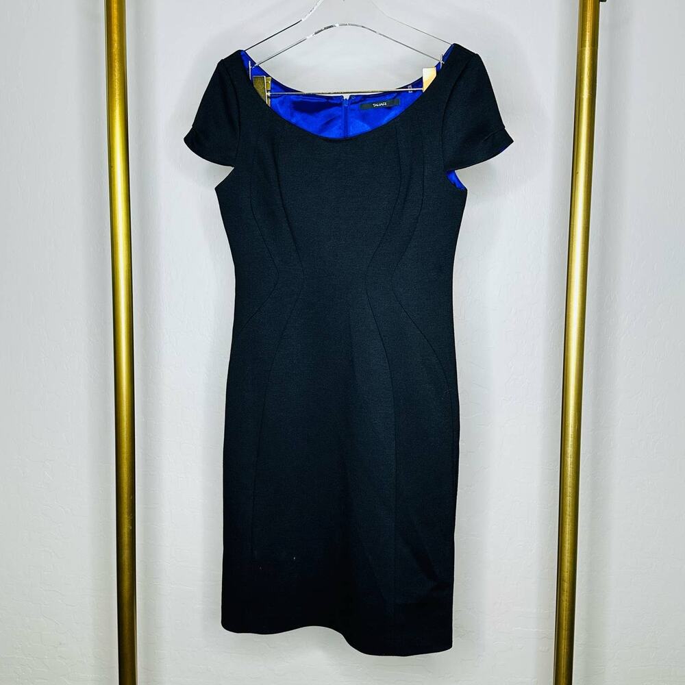Tahari black dress